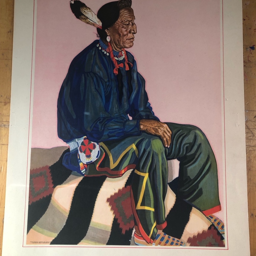 Vintage Winold Reiss Print